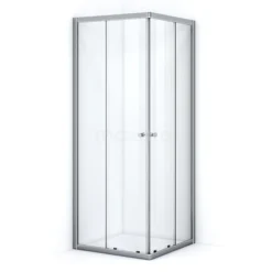 Ruby Allure Douchecabine | 70x70 Cm Chroom Helder Glas Schuifdeur Vierkant