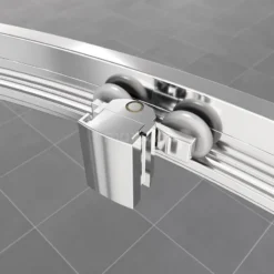 Ruby Allure Douchecabine | 90x90 Cm Chroom Helder Glas Schuifdeur Kwartrond -Badkamer Verkoop ruby allure douchecabine 90x90 cm chroom helder glas schuifdeur kwartrond r0820 0909c 3