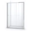 Ruby Allure Douchedeur | 135 Cm Chroom Helder Glas Schuifdeur