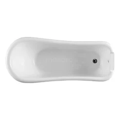 Salsola Vrijstaand Bad Op Pootjes | 168x70cm Acryl Glans Wit -Badkamer Verkoop salsola vrijstaand bad op pootjes 168x70cm acryl glans wit vsa02 2