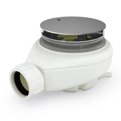 Sifon Lage Douchebak Chroom