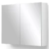 Spiegelkast Lato 80x62cm Hoogglans Wit 2 Deuren