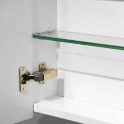 Spiegelkast Met Verlichting Filo 90x62,5cm Hoogglans Wit -Badkamer Verkoop spiegelkast met verlichting filo 90x625cm hoogglans wit k31 0900 40410 3