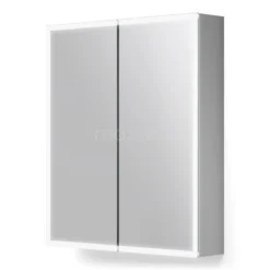 Spiegelkast Met Verlichting Lento 60x70cm Stopcontact