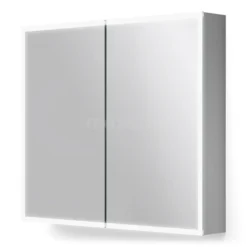 Spiegelkast Met Verlichting Lento 80x70cm Stopcontact