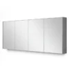 Spiegelkast Met Verlichting Modulo 180x70cm Lichtgrijs Beton