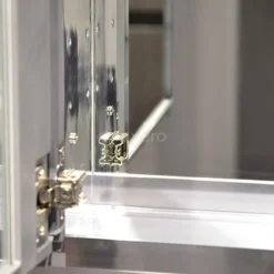 Spiegelkast Mio 50x66cm Aluminium 1 Deur -Badkamer Verkoop spiegelkast mio 50x66cm aluminium 1 deur k03 0500 45605 3