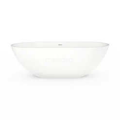 Tesino Vrijstaand Bad | 180x85cm Solid Surface Mat Wit -Badkamer Verkoop tesino vrijstaand bad 180x85cm solid surface mat wit vsb11 mn 2