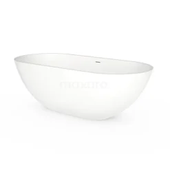 Tesino Vrijstaand Bad | 180x85cm Solid Surface Mat Wit