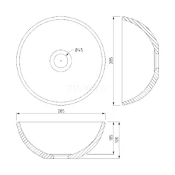 Toiletmeubel Met Waskom Keramiek Modulo Middengrijs Vlak 41 Cm Lichtbruin Eiken Blad -Badkamer Verkoop toiletmeubel met waskom keramiek modulo middengrijs vlak 41 cm lichtbruin eiken blad tmk10 02755 5