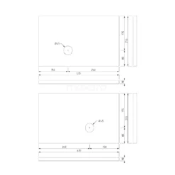 Toiletmeubel Met Waskom Mineraalmarmer Modulo Mat Wit Lamel 41 Cm Donkergrijs Blad -Badkamer Verkoop toiletmeubel met waskom mineraalmarmer modulo mat wit lamel 41 cm donkergrijs blad tmk10 01100 5