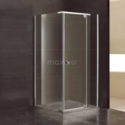 Topaz Douchecabine | 90x90 Cm Chroom Draaideur Vierkant -Badkamer Verkoop topaz douchecabine 90x90 cm chroom draaideur vierkant l6305 0900 2