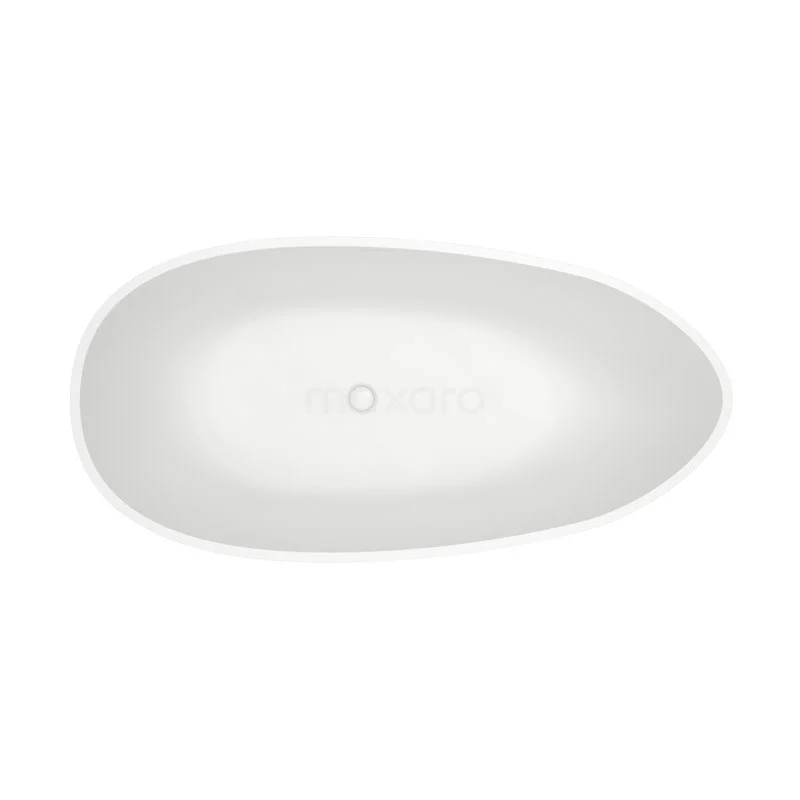 Tordino Vrijstaand Bad | 170x87cm Solid Surface Mat Wit 2 Tordino Vrijstaand Bad | 170x87cm Solid Surface Mat Wit - Afbeelding 2