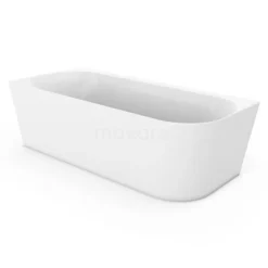 Velino Hoekbad | 180x80cm Acryl Glans Wit Links