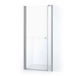 Zircon Comfort Douchedeur | 105 Cm Chroom Helder Glas Draaideur