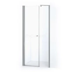 Zircon Comfort Douchedeur | 115 Cm Chroom Helder Glas Draaideur