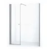 Zircon Comfort Douchedeur | 180 Cm Chroom Helder Glas Draaideur
