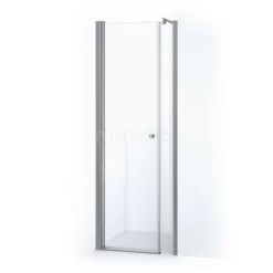 Zircon Comfort Douchedeur | 85 Cm Chroom Helder Glas Draaideur
