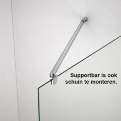 Zircon Comfort Inloopdouche | 120x80 Cm Chroom Helder Glas 2 Vaste Wanden 14 Zircon Comfort Inloopdouche | 120x80 Cm Chroom Helder Glas 2 Vaste Wanden -Badkamer Verkoop zircon comfort inloopdouche 120x80 cm chroom helder glas 2 vaste wanden gw 1208014 4