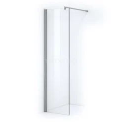 Zircon Comfort Inloopdouche | 20 Cm Chroom Helder Glas Vaste Wand