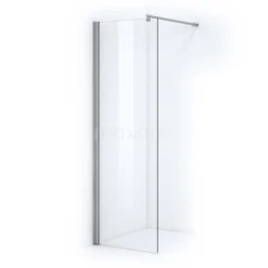 Zircon Comfort Inloopdouche | 70 Cm Chroom Helder Glas Vaste Wand